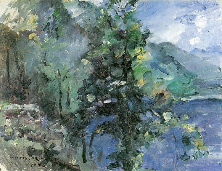 Lovis Corinth Walchensee mit Abhang des Jochberges oil painting image